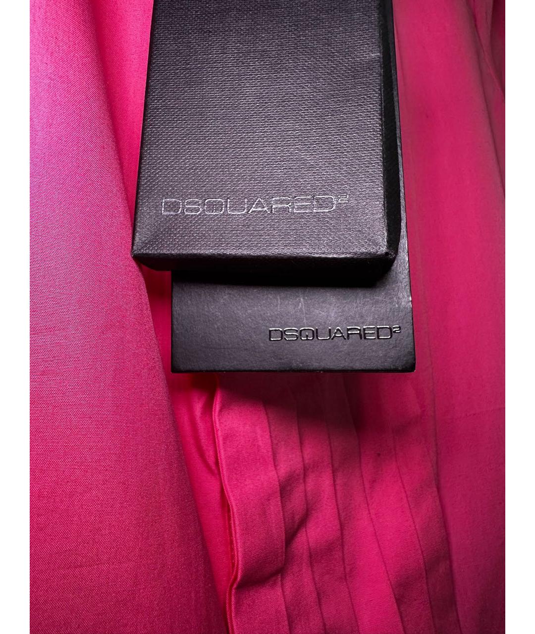 DSQUARED2 Розовая хлопковая блузы, фото 5