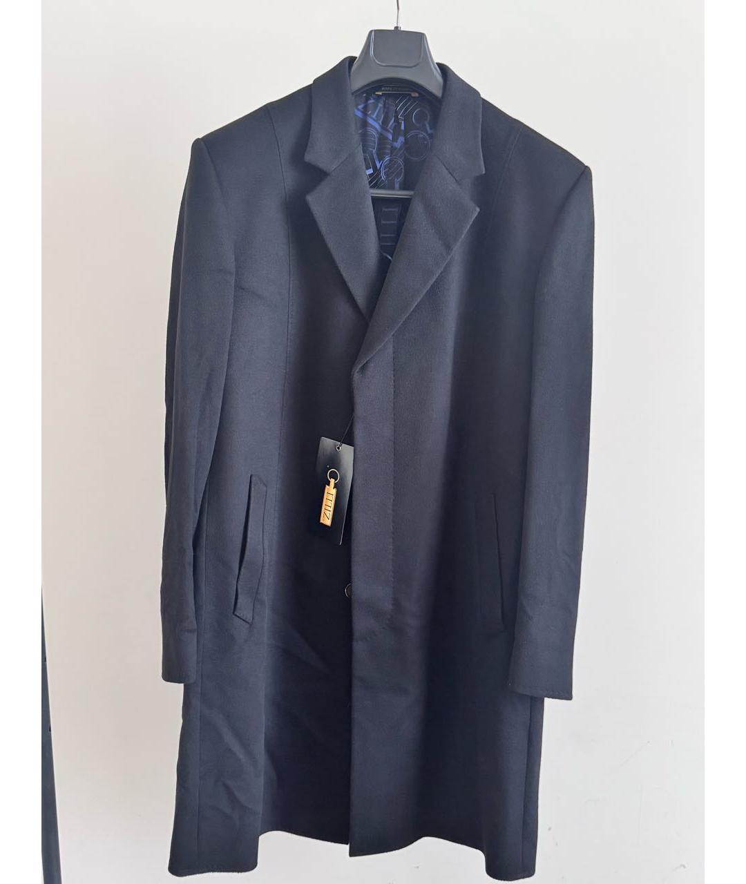 ZILLI Черное кашемировое пальто, фото 6