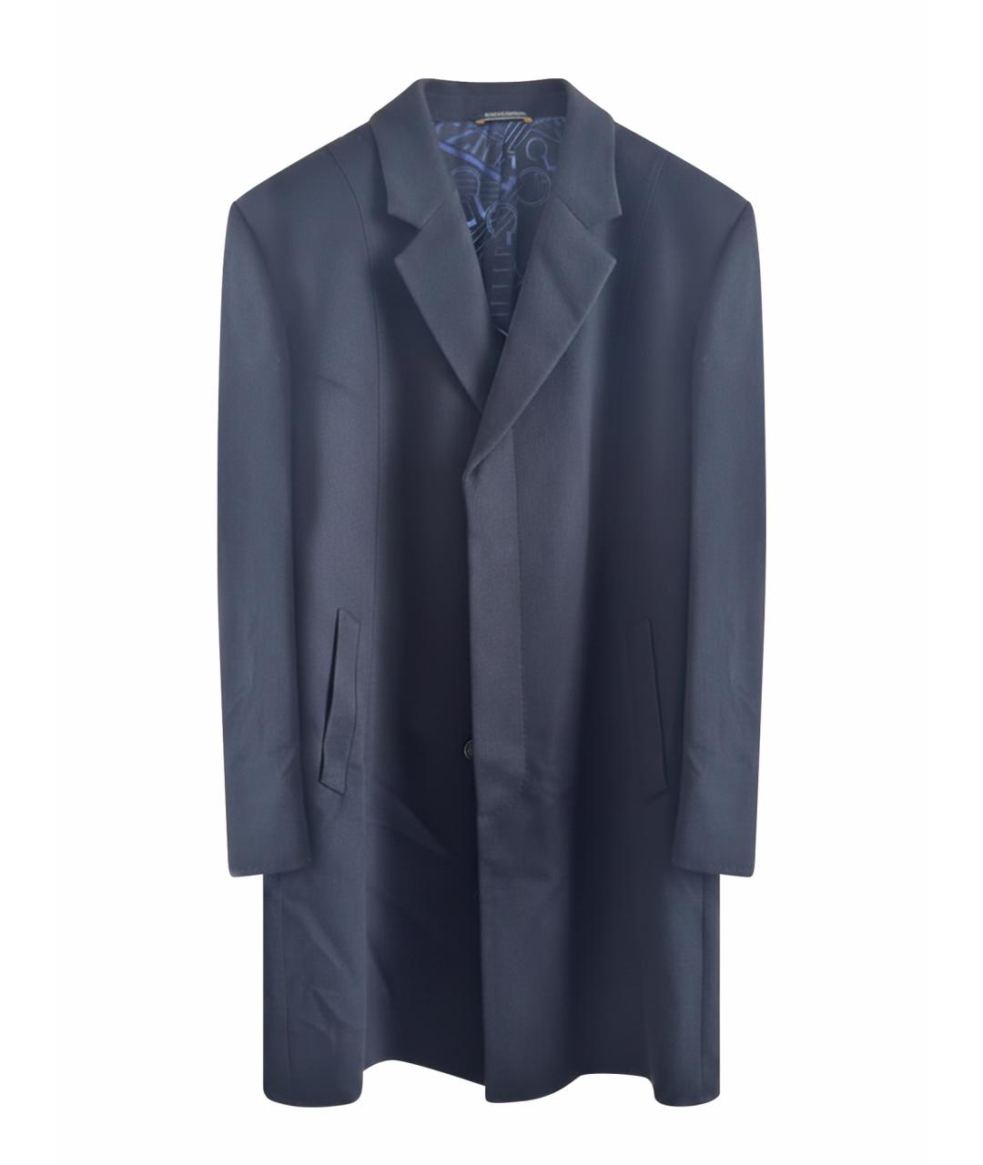 ZILLI Черное кашемировое пальто, фото 1