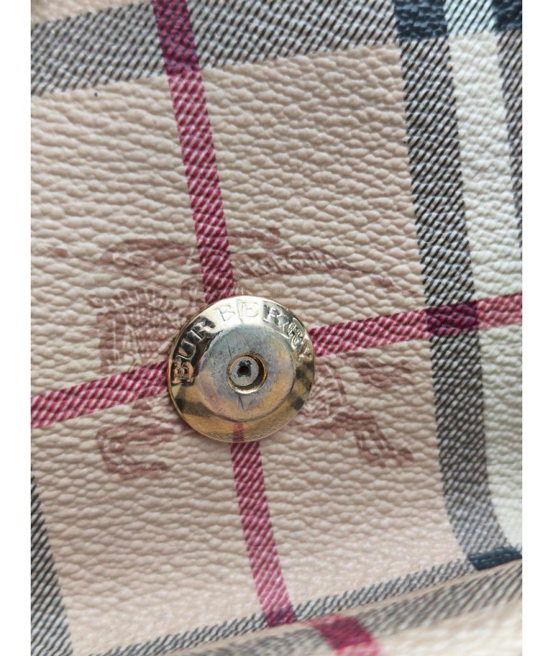 BURBERRY Бежевая сумка с короткими ручками, фото 5