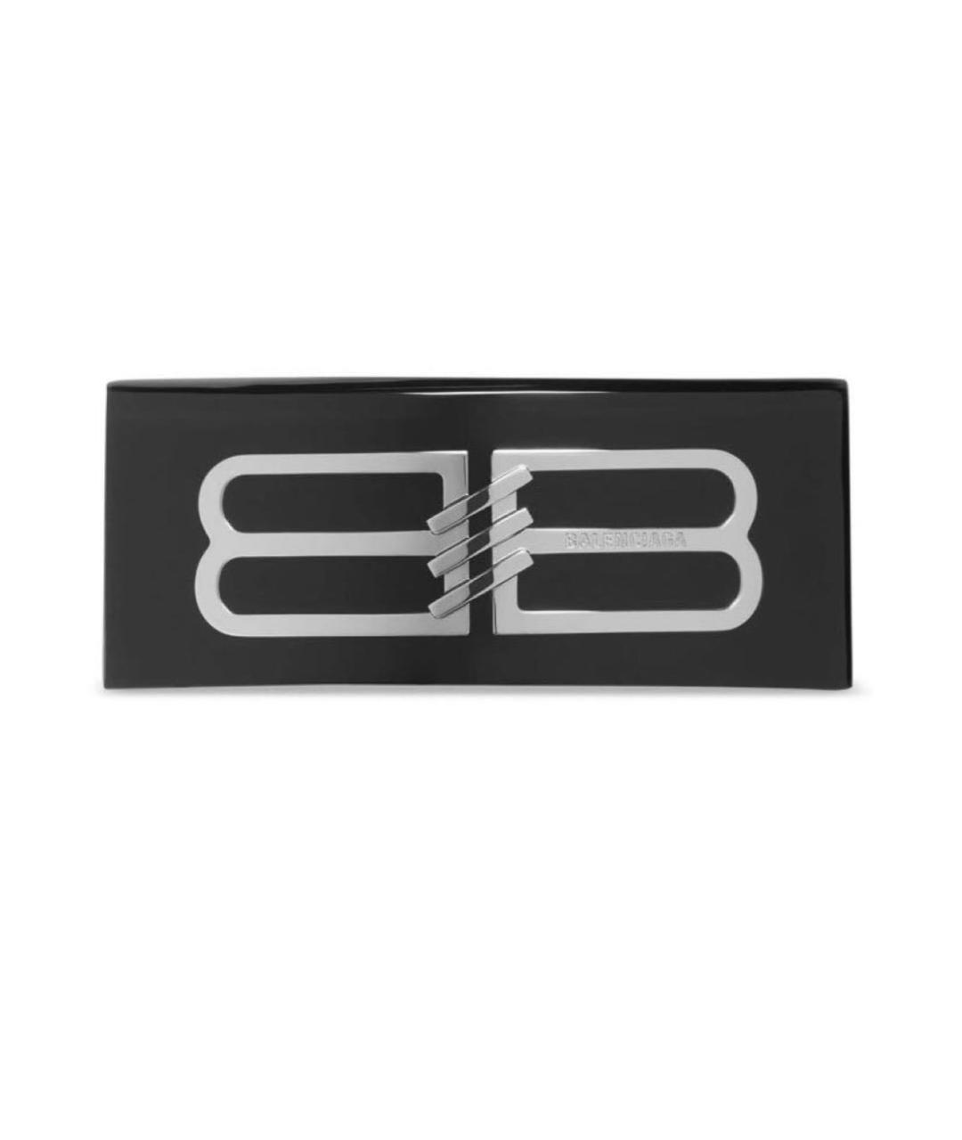 BALENCIAGA Черная заколка, фото 5