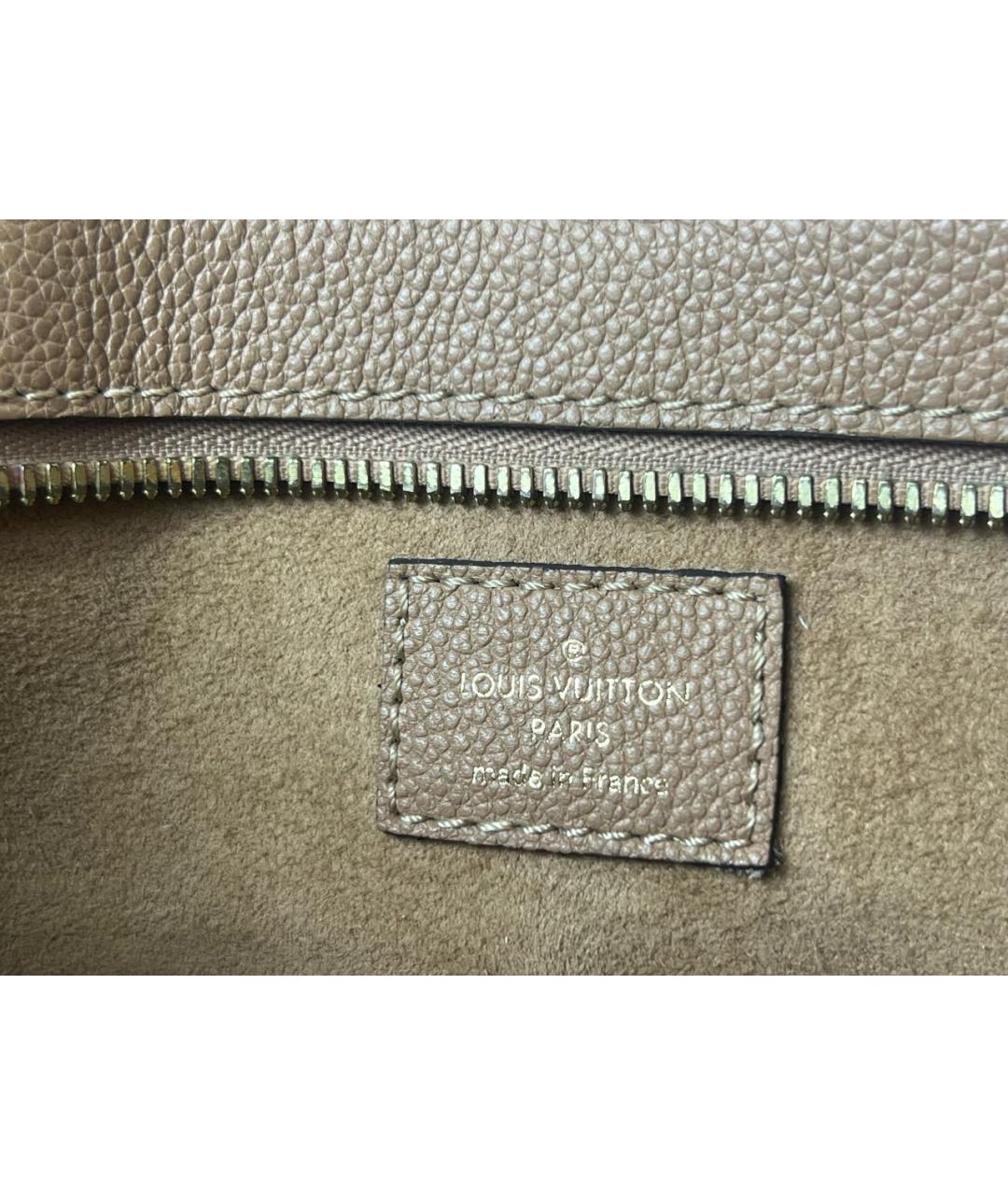 LOUIS VUITTON Коричневая сумка с короткими ручками, фото 6