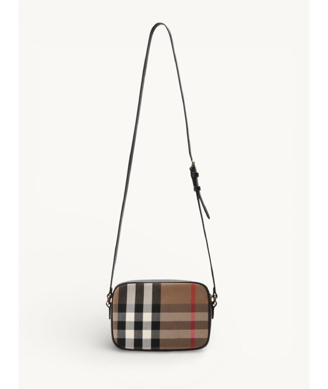 BURBERRY Коричневая сумка через плечо, фото 2