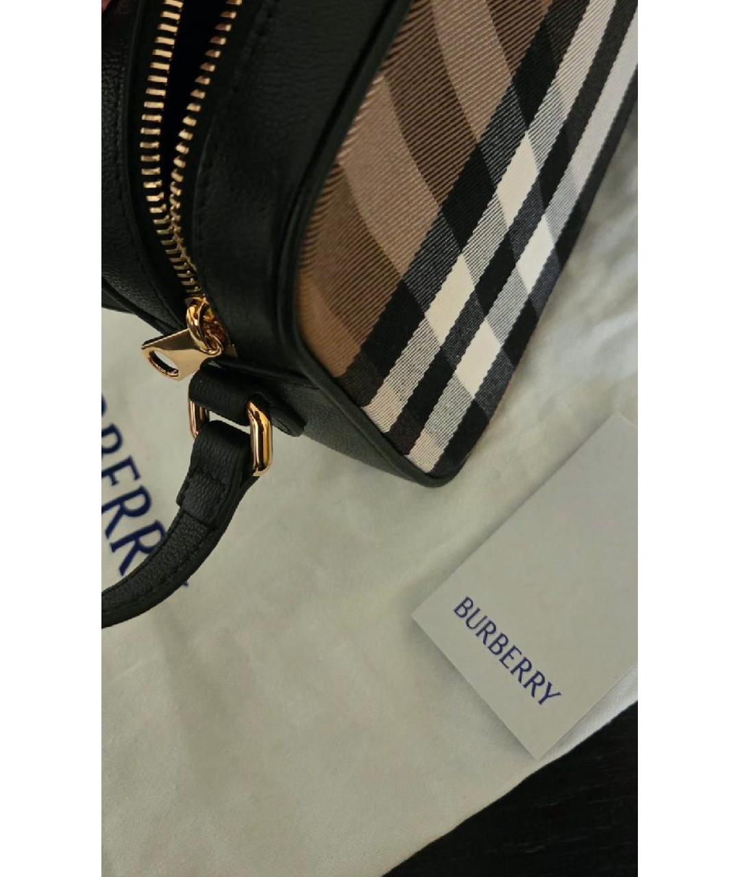 BURBERRY Коричневая сумка через плечо, фото 5