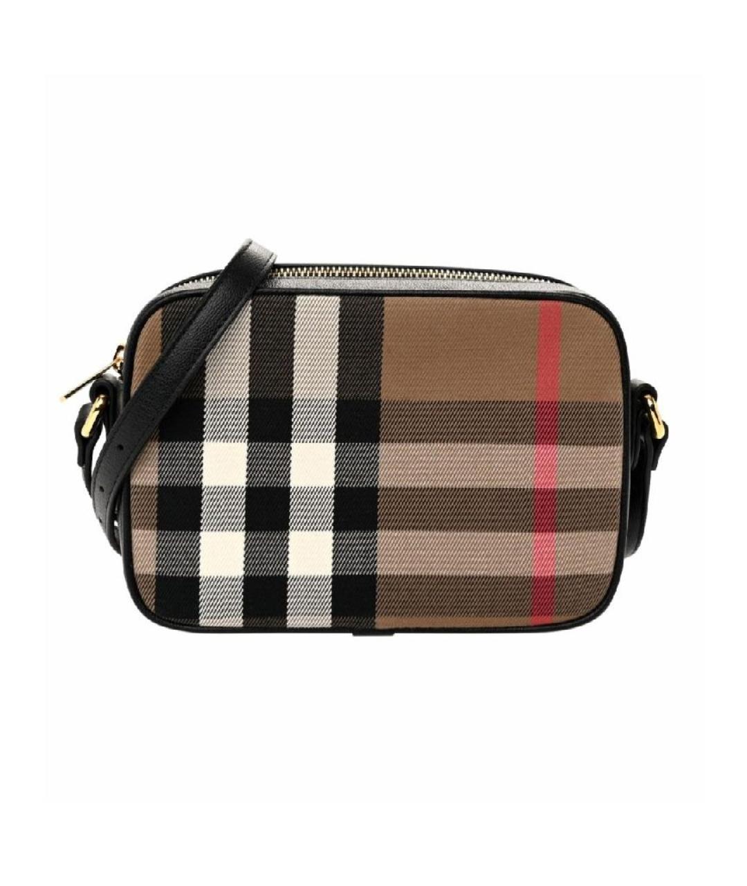 BURBERRY Коричневая сумка через плечо, фото 1