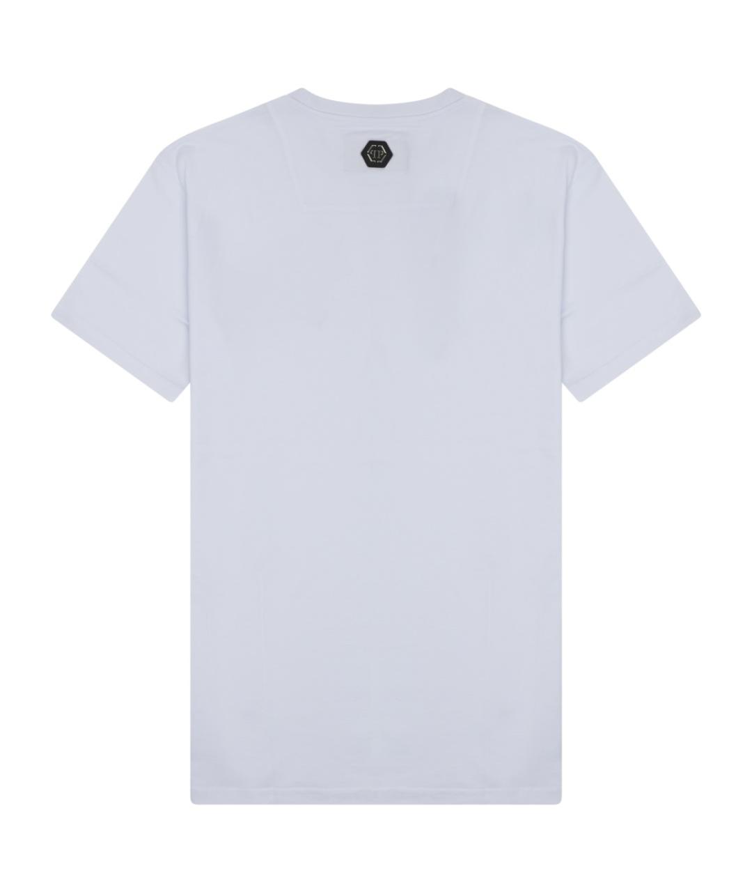 PHILIPP PLEIN Белая футболка, фото 2