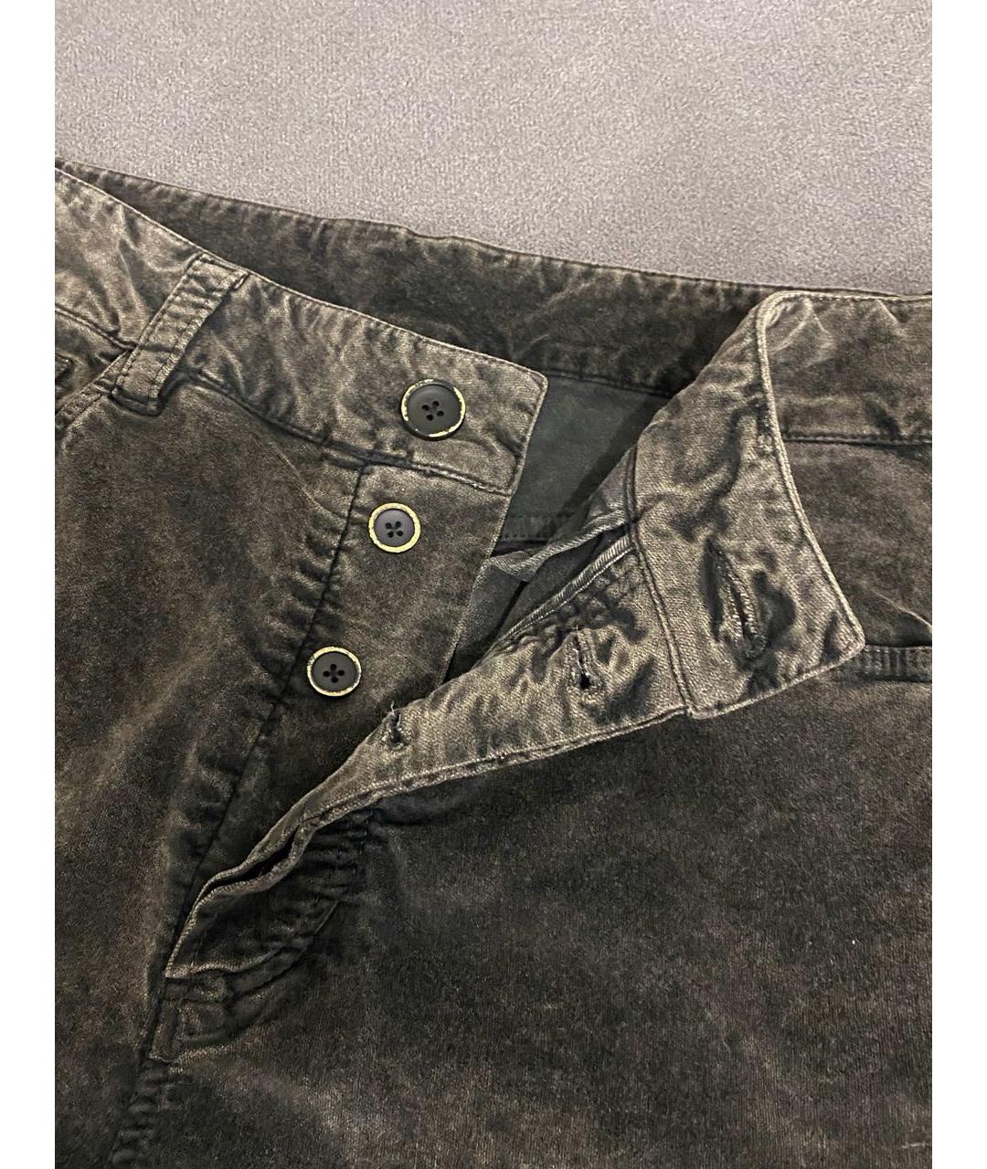 UMA WANG Серые прямые джинсы, фото 4