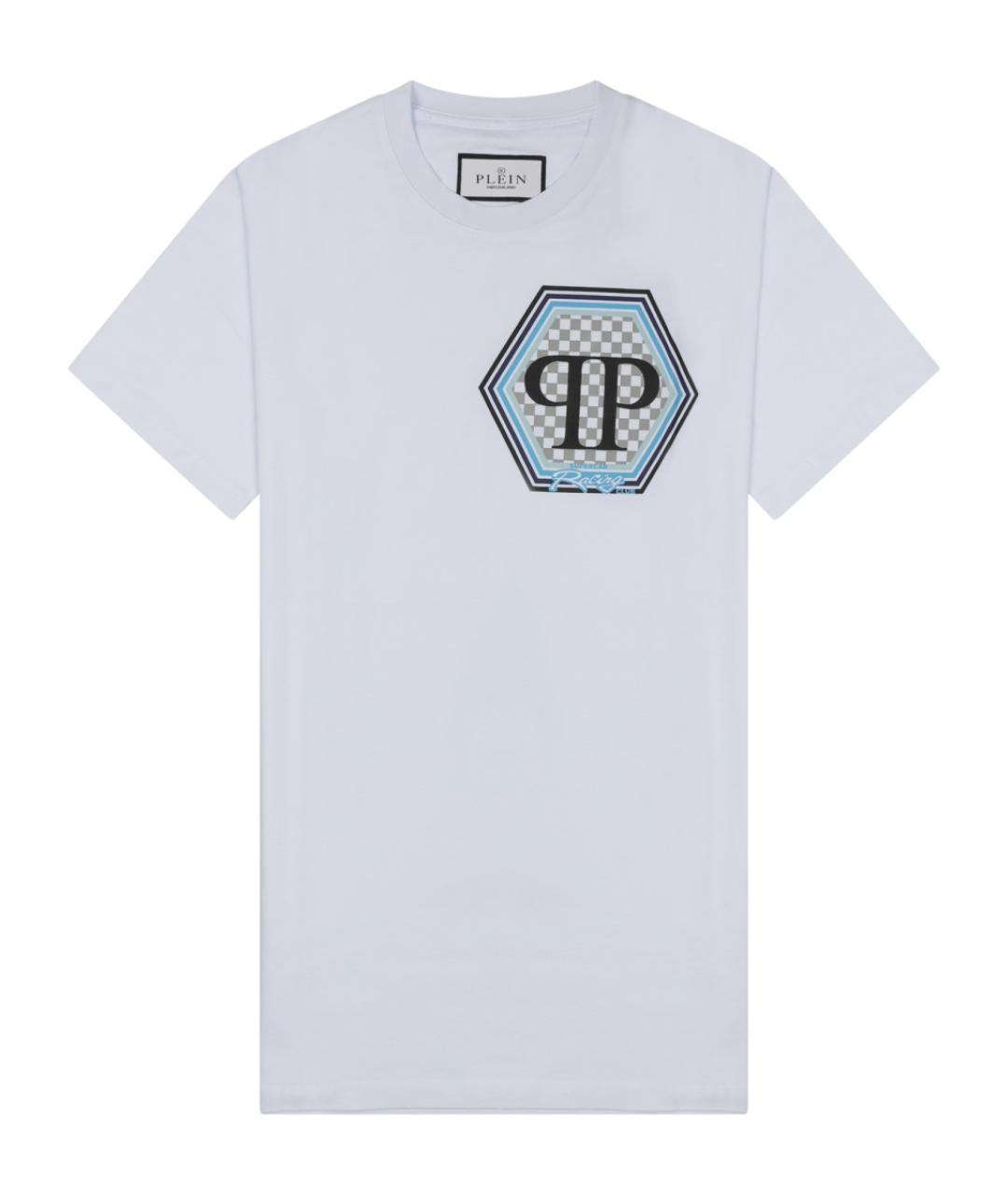 PHILIPP PLEIN Мульти хлопковая футболка, фото 1