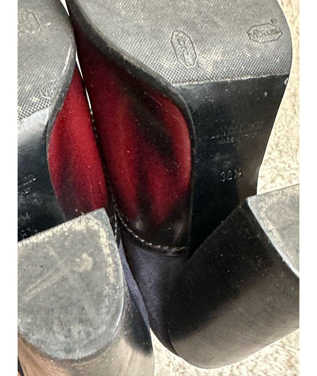 JIL SANDER Мульти кожаные брогги и оксфорды, фото 6