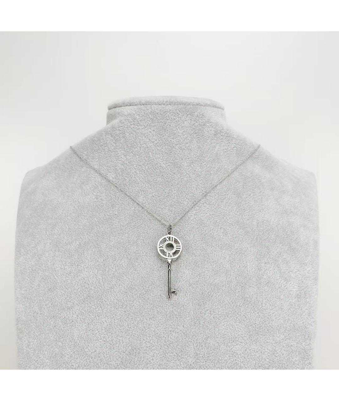 TIFFANY&CO Серебряная подвеска из белого золота, фото 5