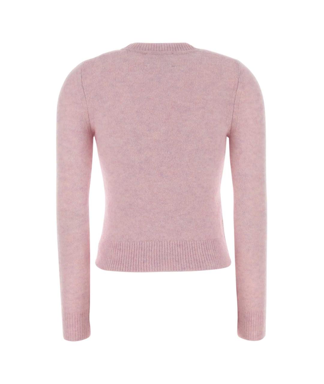 ISABEL MARANT Розовый шерстяной джемпер / свитер, фото 2