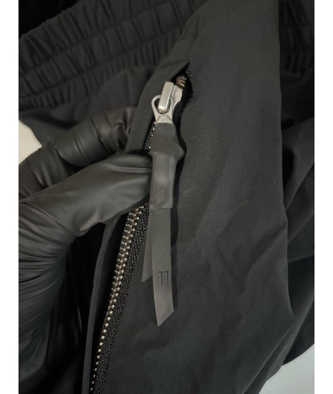 11 BY BORIS BIDJAN SABERI Черные повседневные брюки, фото 5