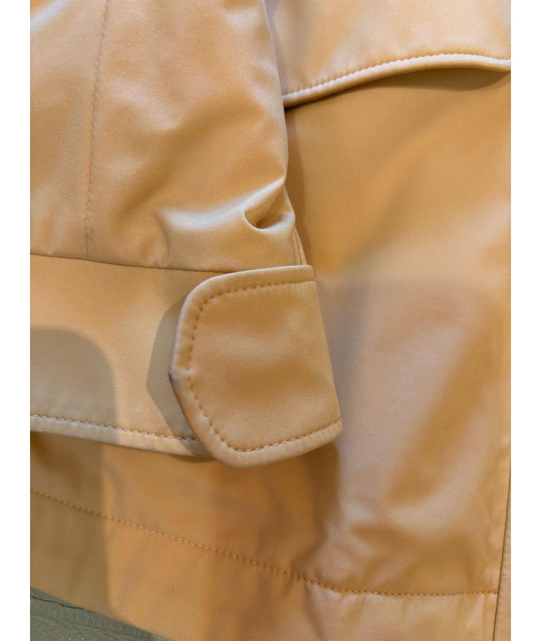 LORO PIANA Горчичная хлопковая куртка, фото 7