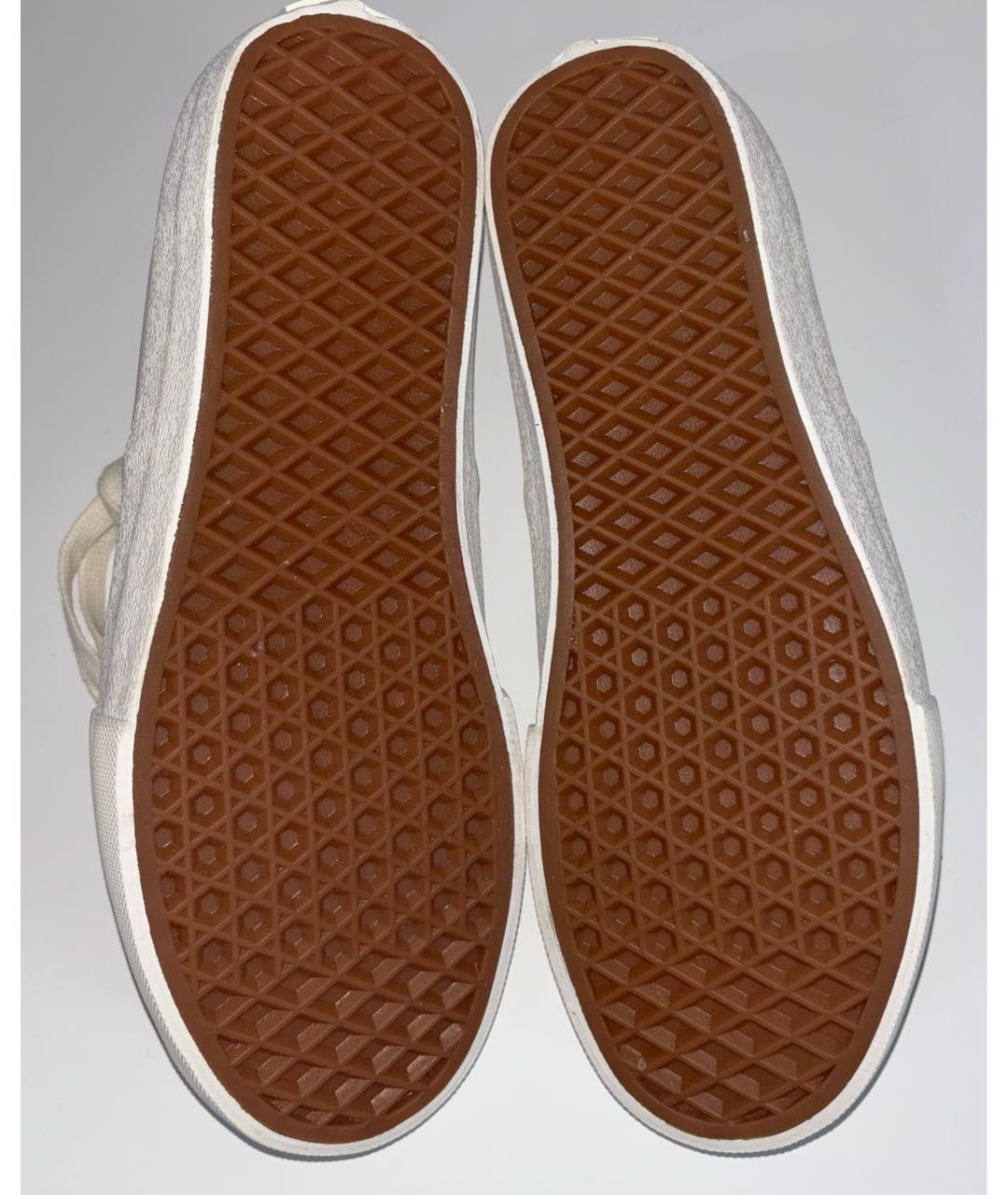 COMME DES GARÇONS Бежевые низкие кроссовки / кеды, фото 4