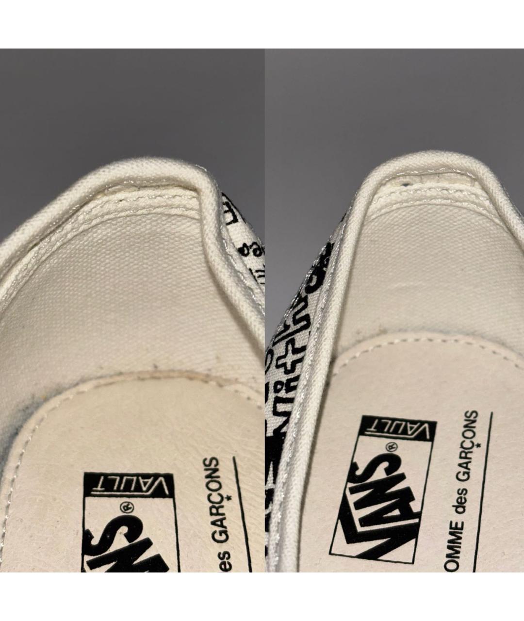 COMME DES GARÇONS Бежевые низкие кроссовки / кеды, фото 6