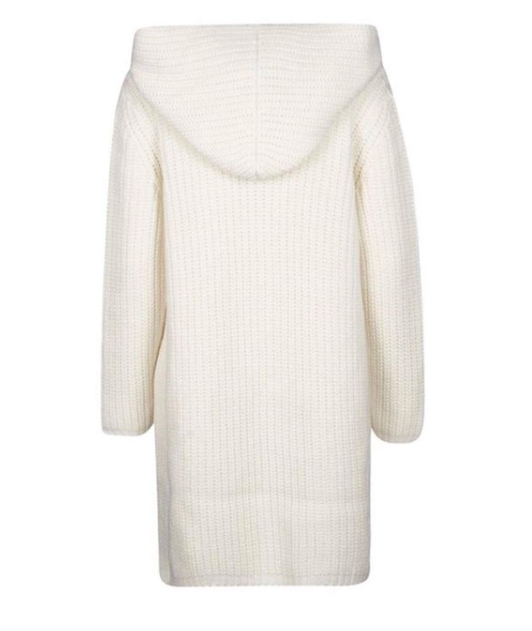 FABIANA FILIPPI Белый шерстяной кардиган, фото 2