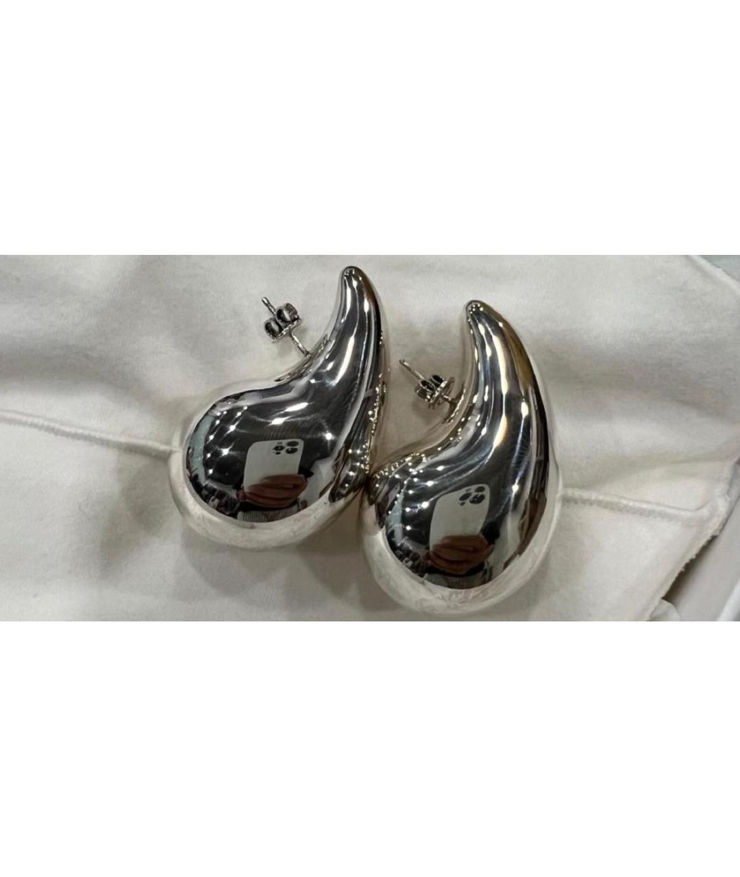 BOTTEGA VENETA Серебряные серебряные серьги, фото 3