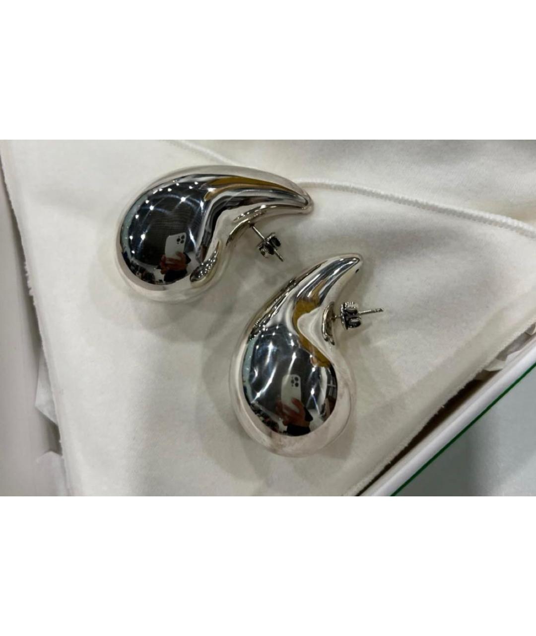 BOTTEGA VENETA Серебряные серебряные серьги, фото 4