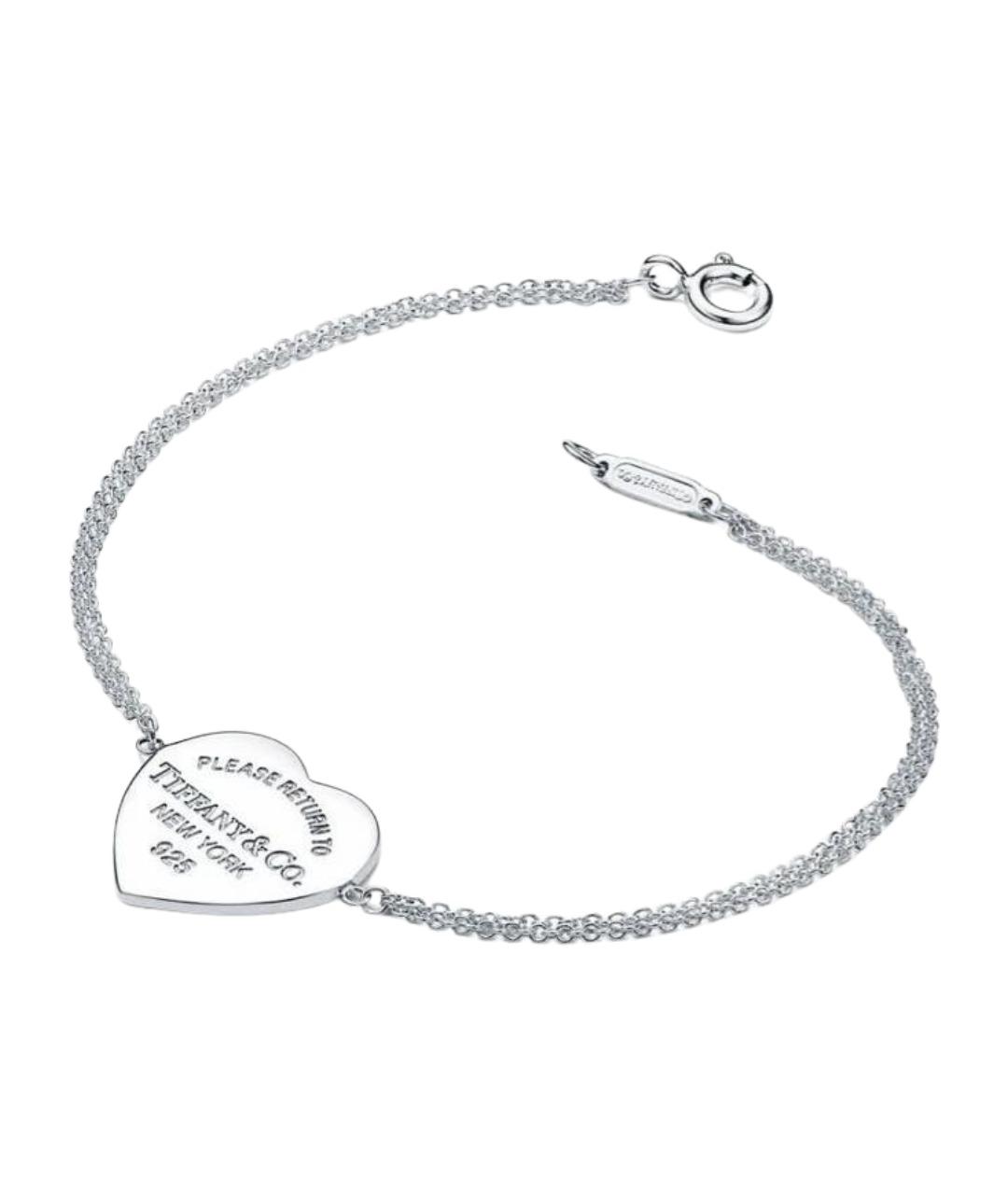 TIFFANY&CO Серебрянный серебряный браслет, фото 1