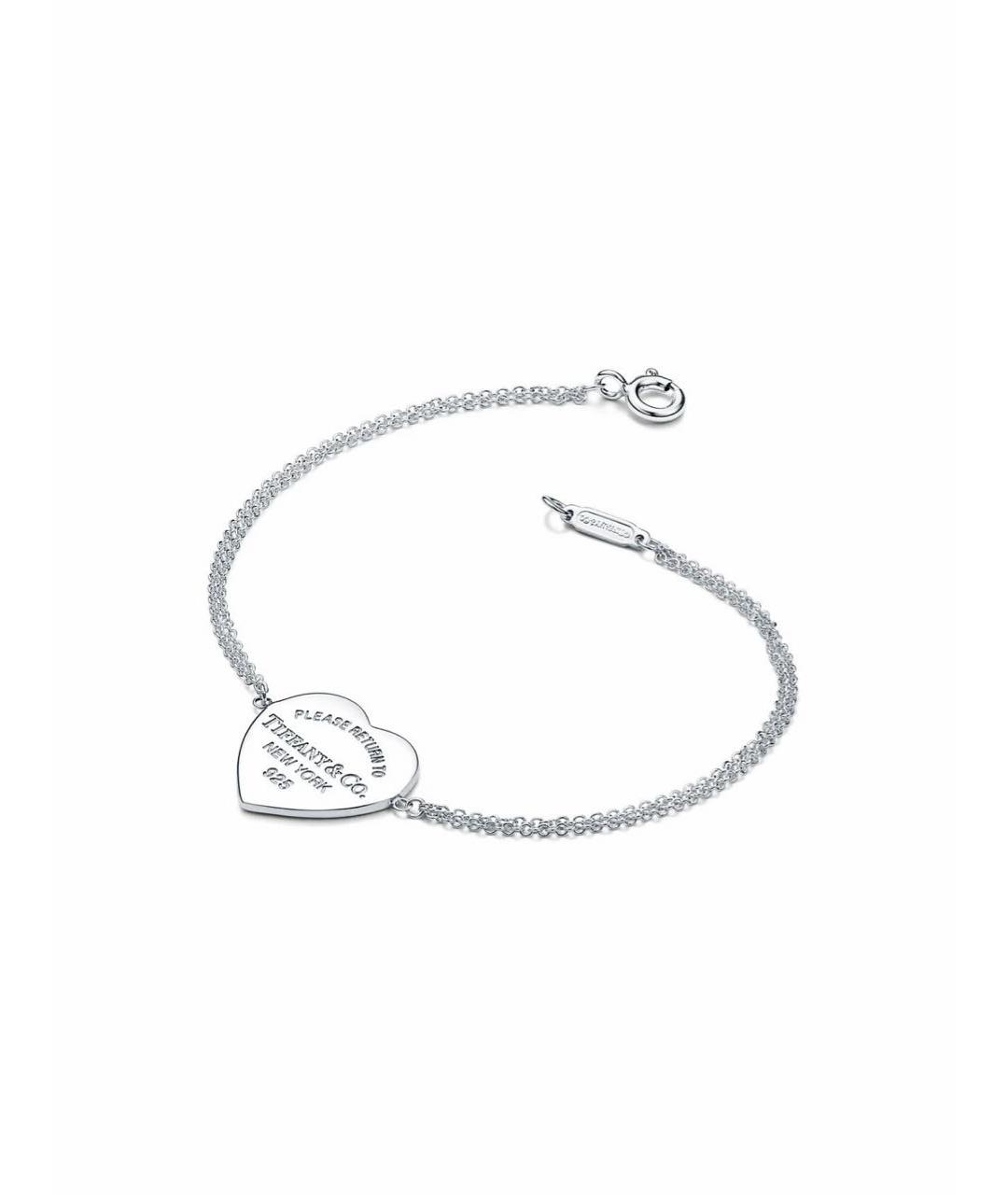 TIFFANY&CO Серебрянный серебряный браслет, фото 8