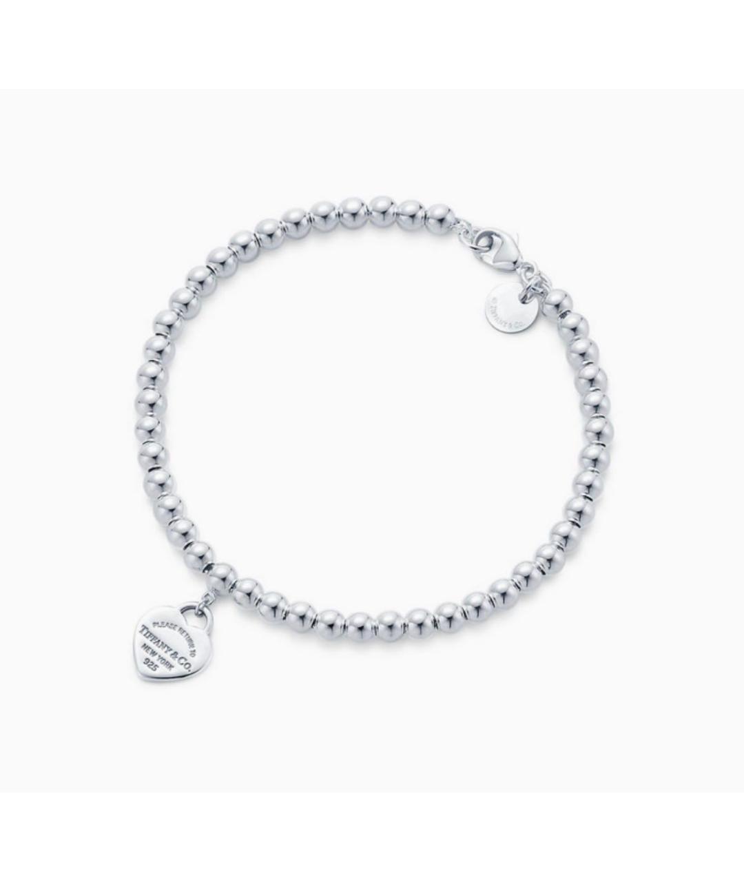 TIFFANY&CO Бирюзовый серебряный браслет, фото 2