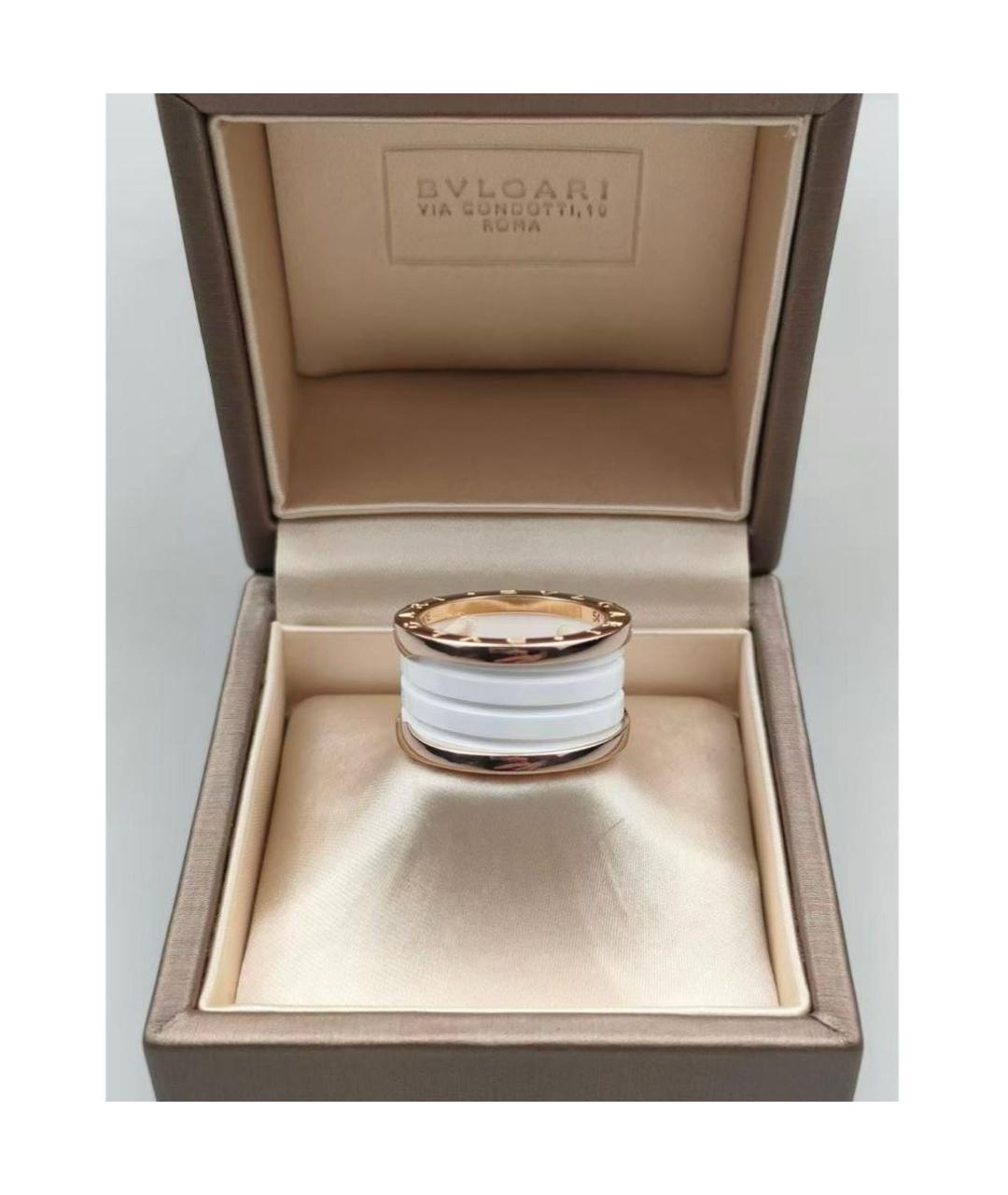 BVLGARI Розовое кольцо из розового золота, фото 3