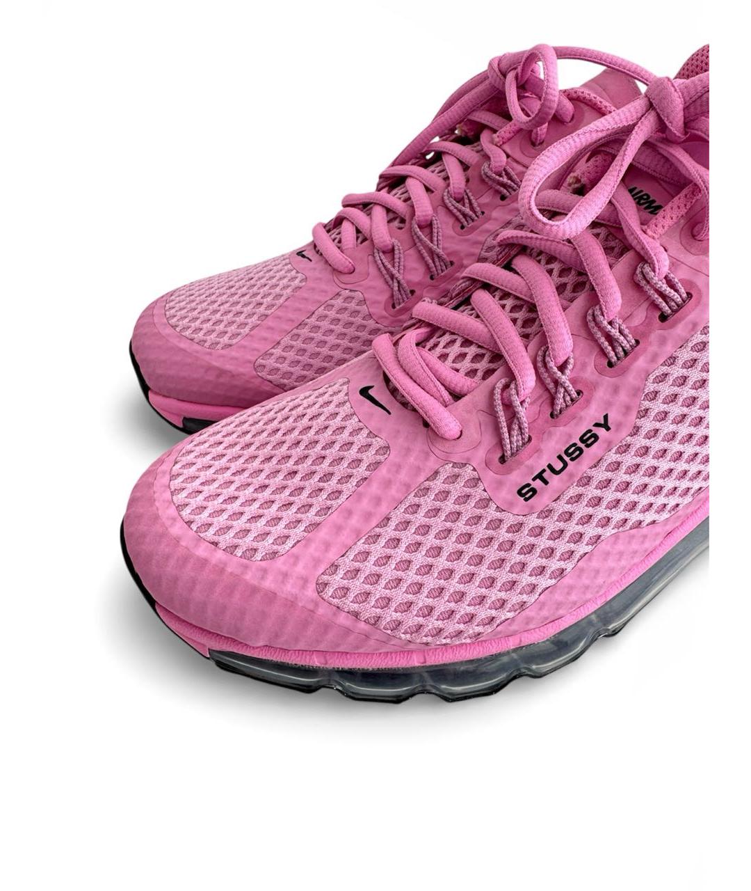 NIKE Розовые высокие кроссовки / кеды, фото 4