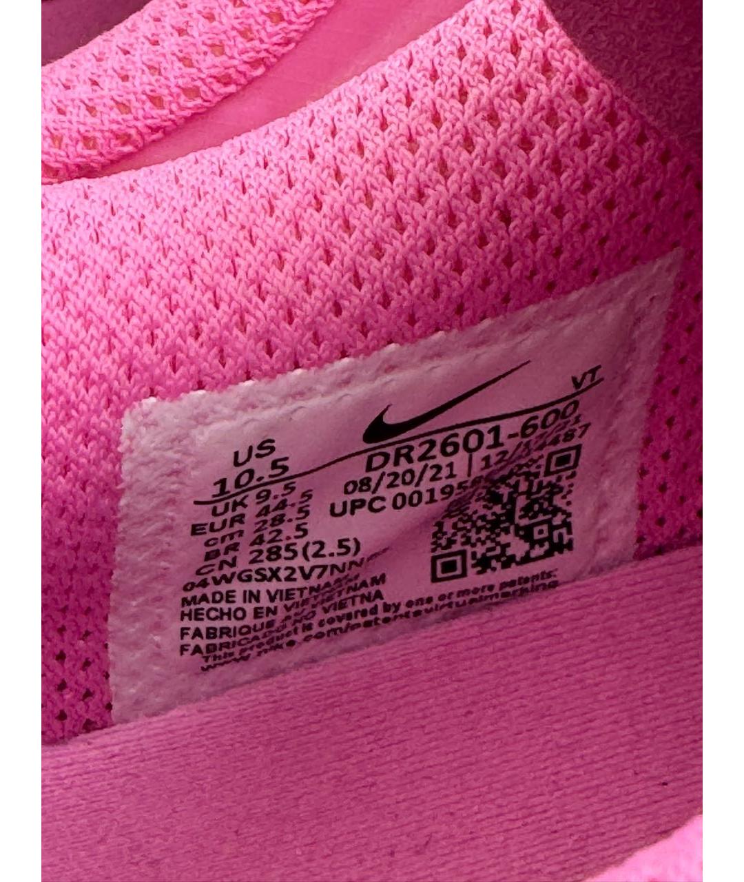 NIKE Розовые высокие кроссовки / кеды, фото 8