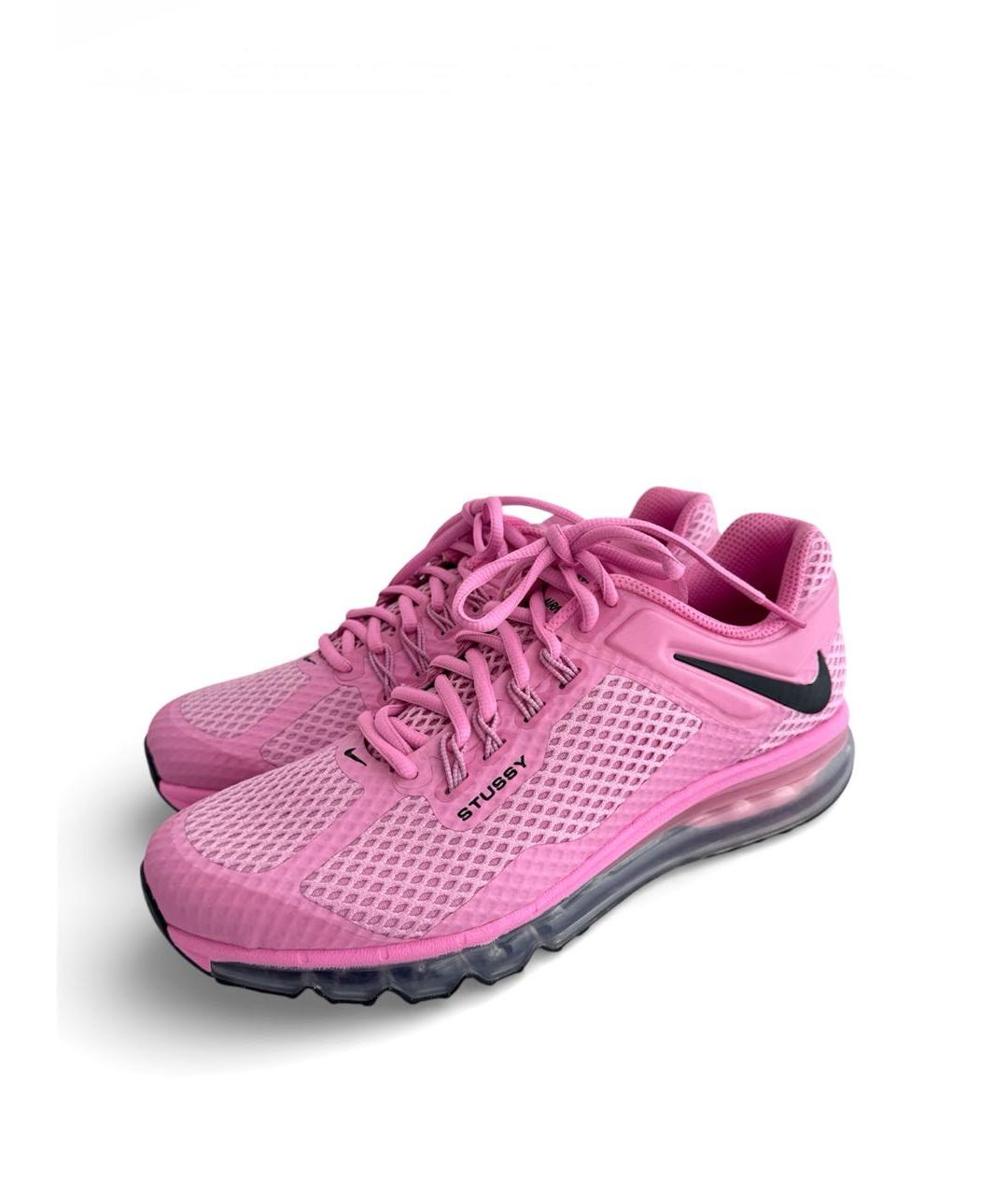 NIKE Розовые высокие кроссовки / кеды, фото 3