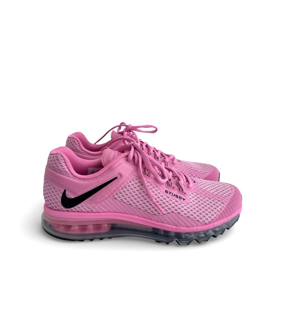 NIKE Розовые высокие кроссовки / кеды, фото 2