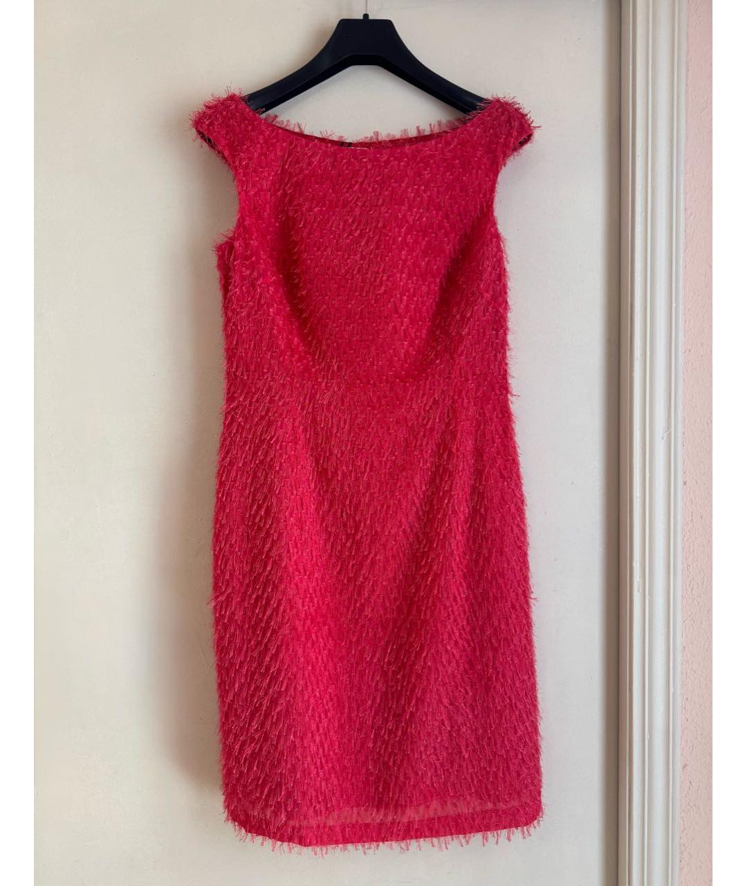 BLUGIRL Розовое полиэстеровое вечернее платье, фото 9