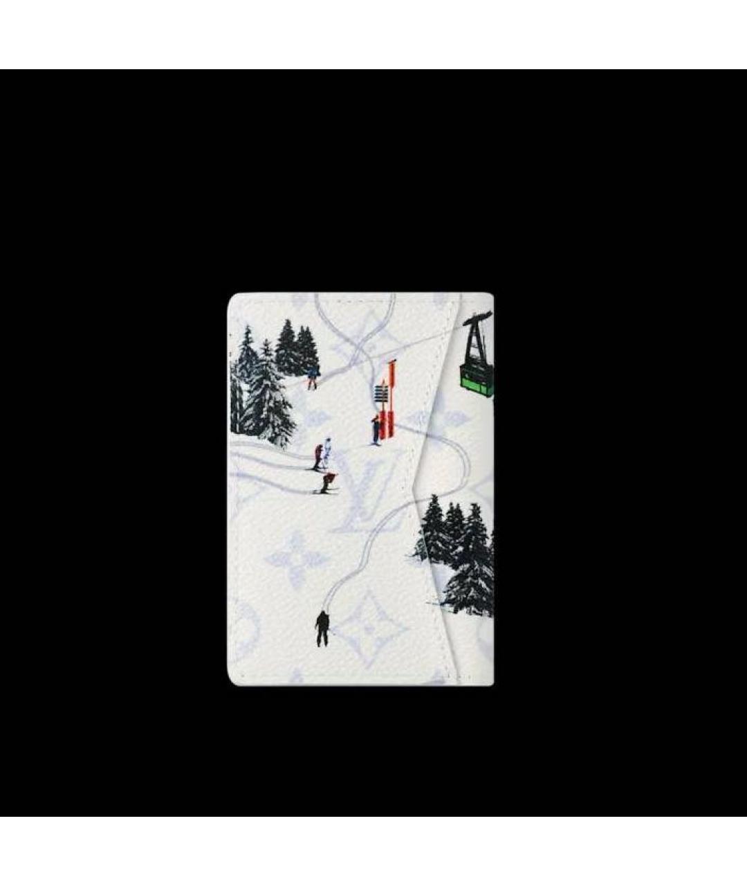 LOUIS VUITTON Белый кардхолдер, фото 5