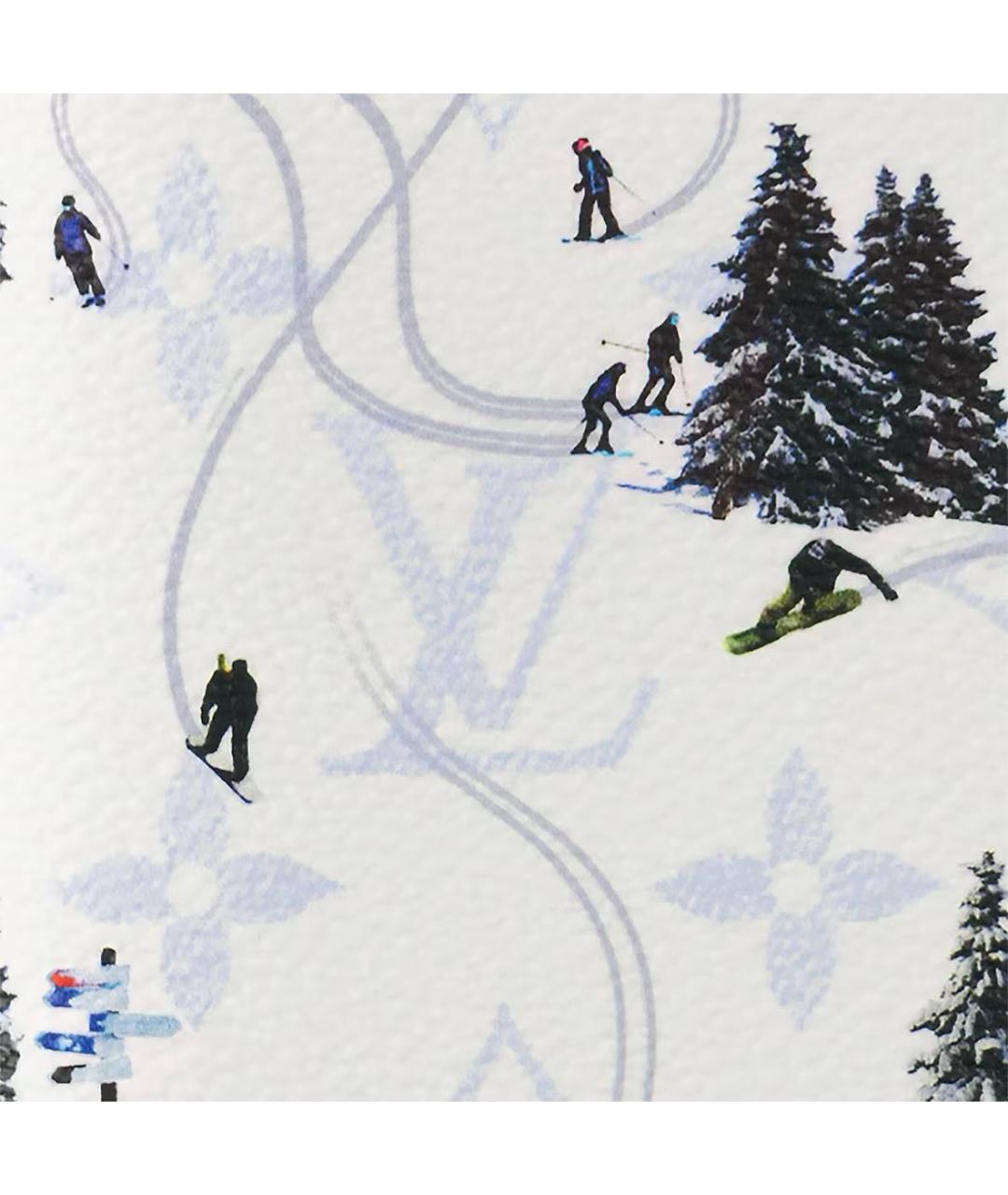 LOUIS VUITTON Белый кардхолдер, фото 4