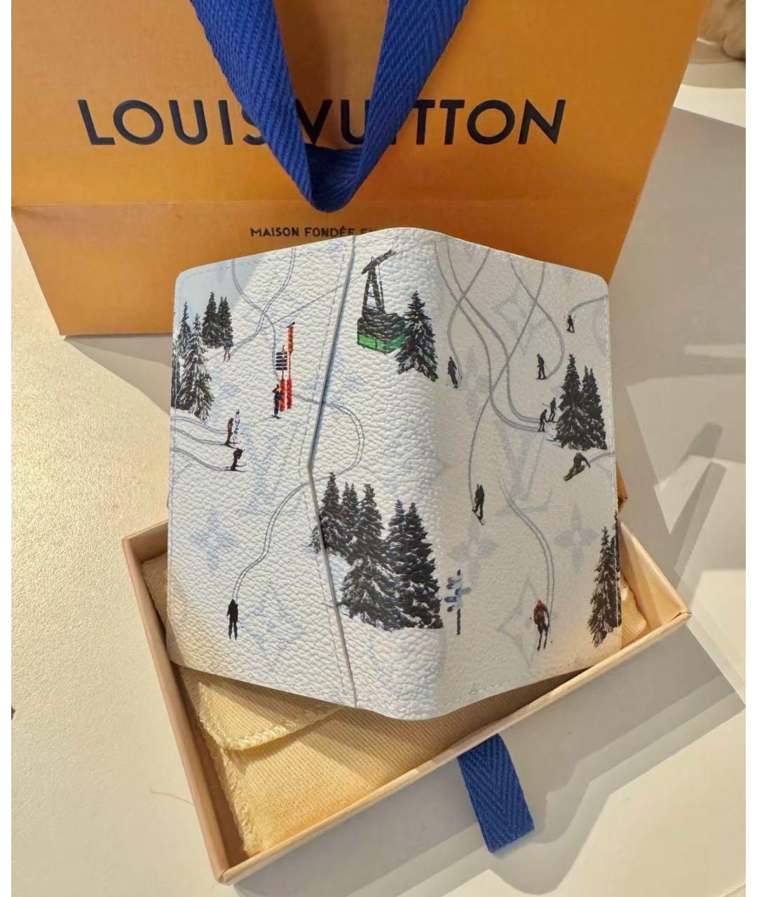 LOUIS VUITTON Белый кардхолдер, фото 6
