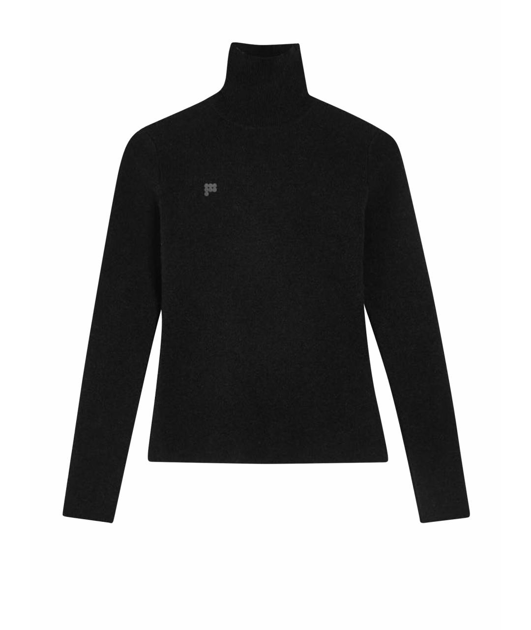 THE PANGAIA Черная кашемировая водолазка, фото 1