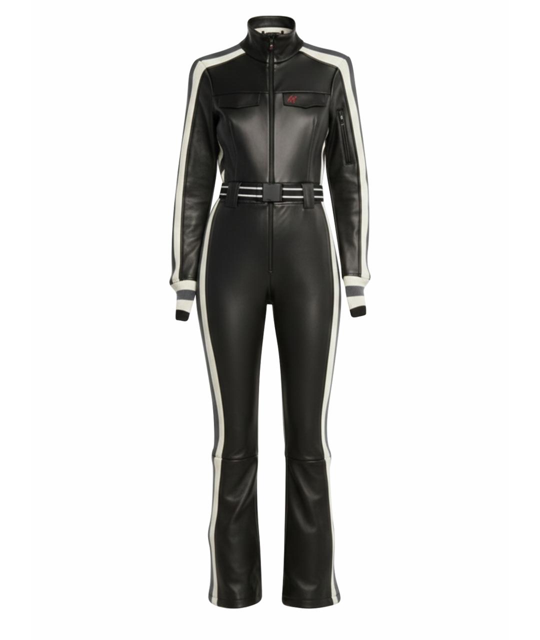 PERFECT MOMENT Черный кожаный спортивные костюмы, фото 1