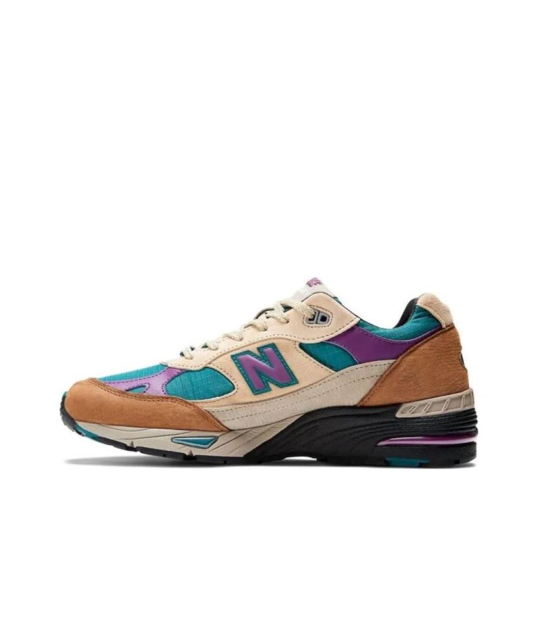 NEW BALANCE Кожаные низкие кроссовки / кеды, фото 5