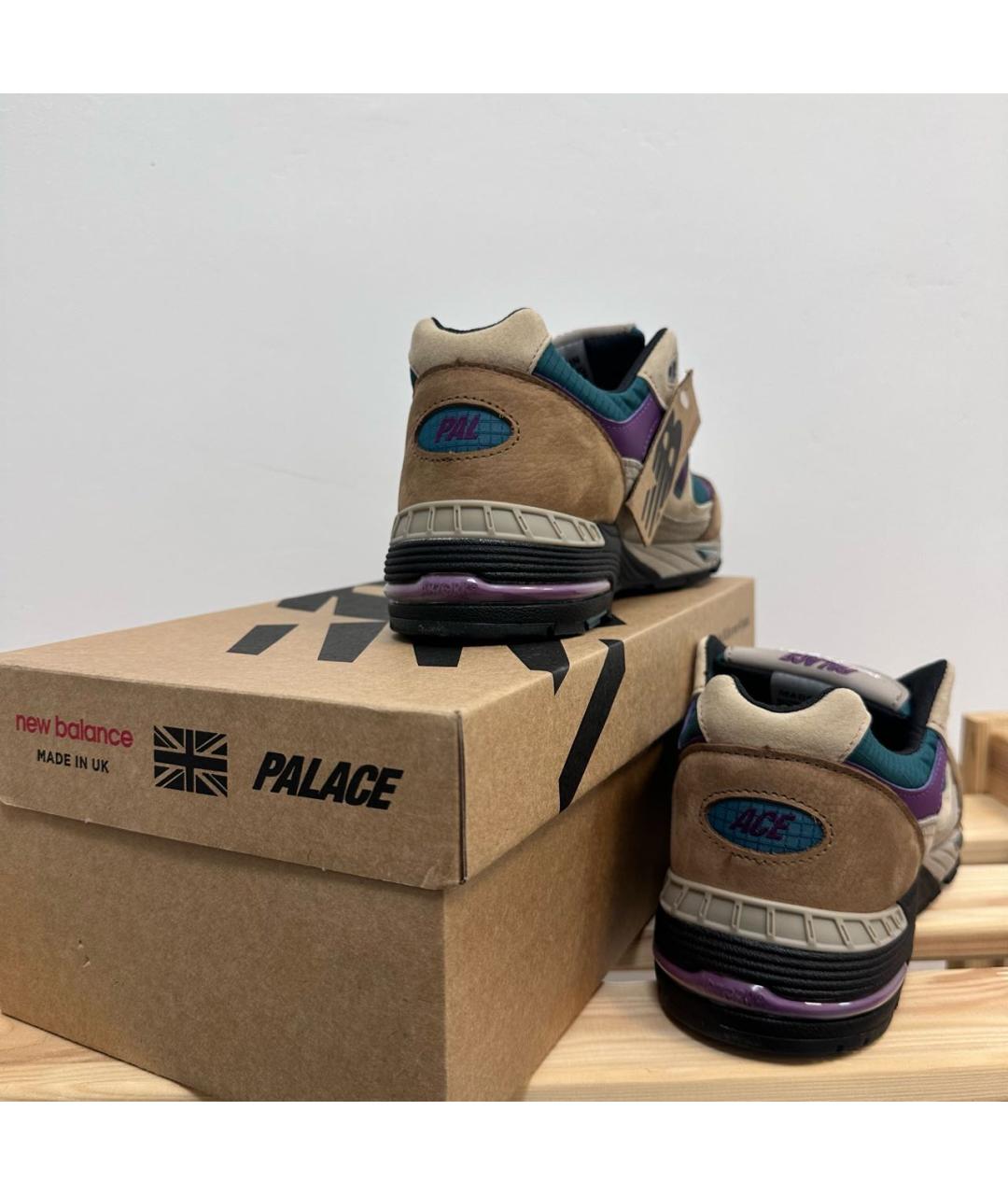 NEW BALANCE Кожаные низкие кроссовки / кеды, фото 4