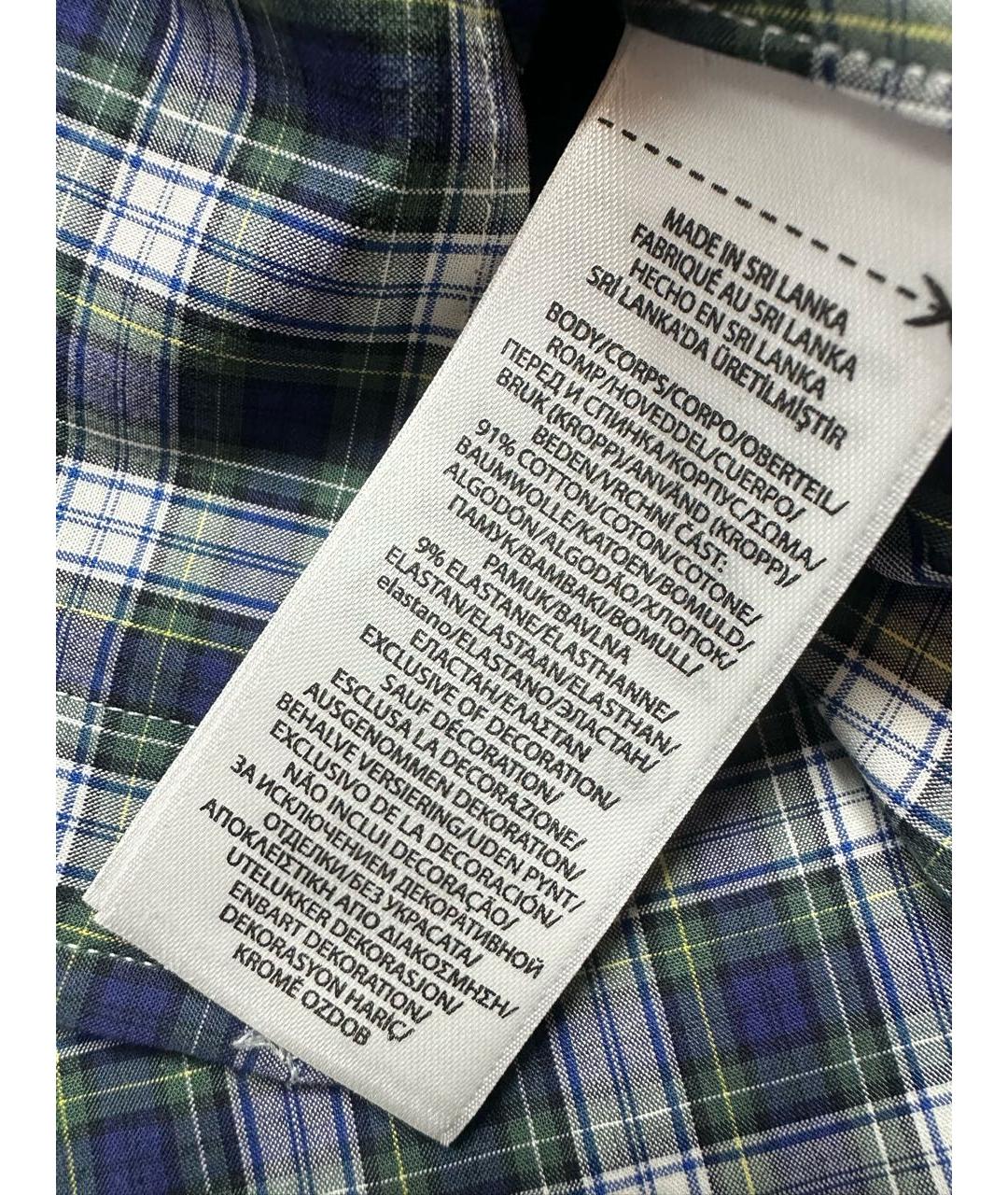 POLO RALPH LAUREN Мульти хлопковая кэжуал рубашка, фото 7