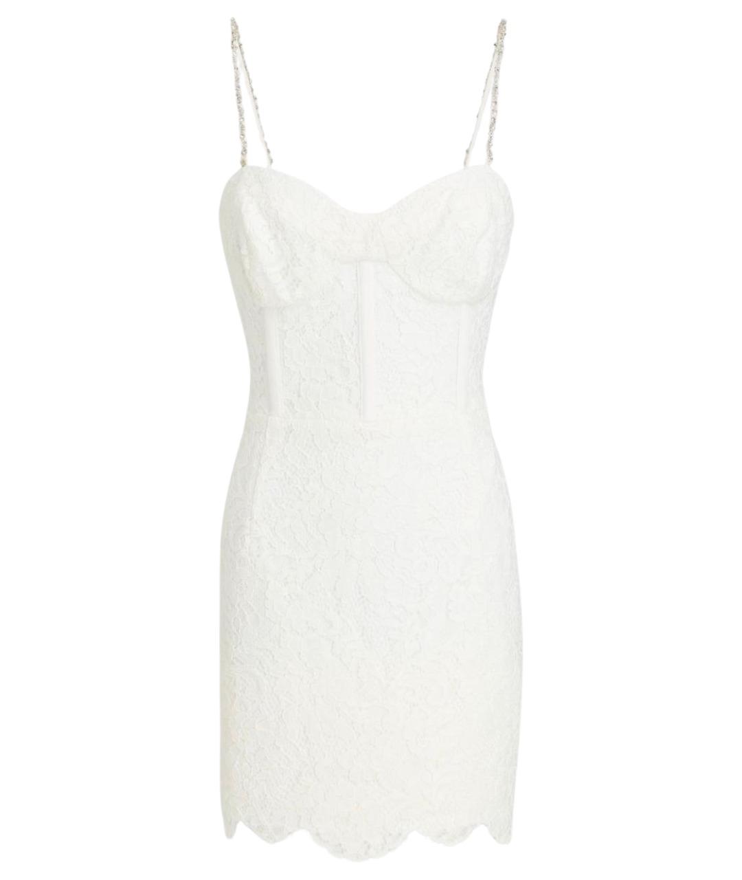 REBECCA VALLANCE Белое коктейльное платье, фото 1