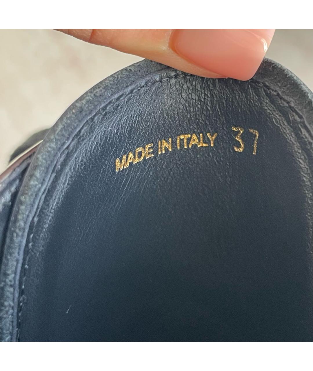 PRADA Черные ботинки из лакированной кожи, фото 5