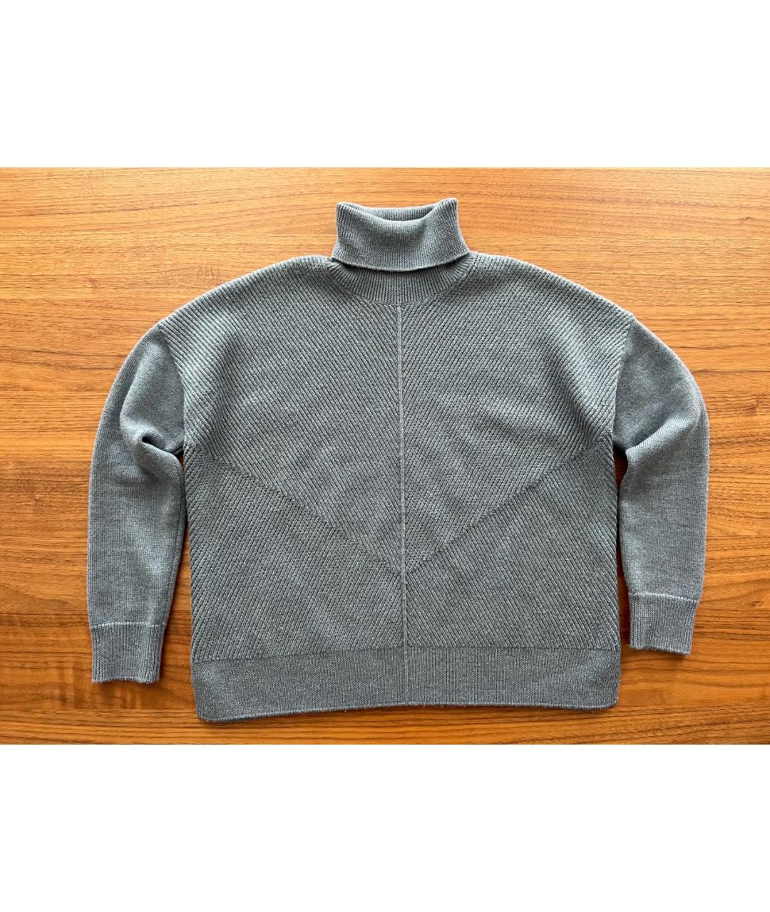 THE KOOPLES Серый шерстяной джемпер / свитер, фото 3