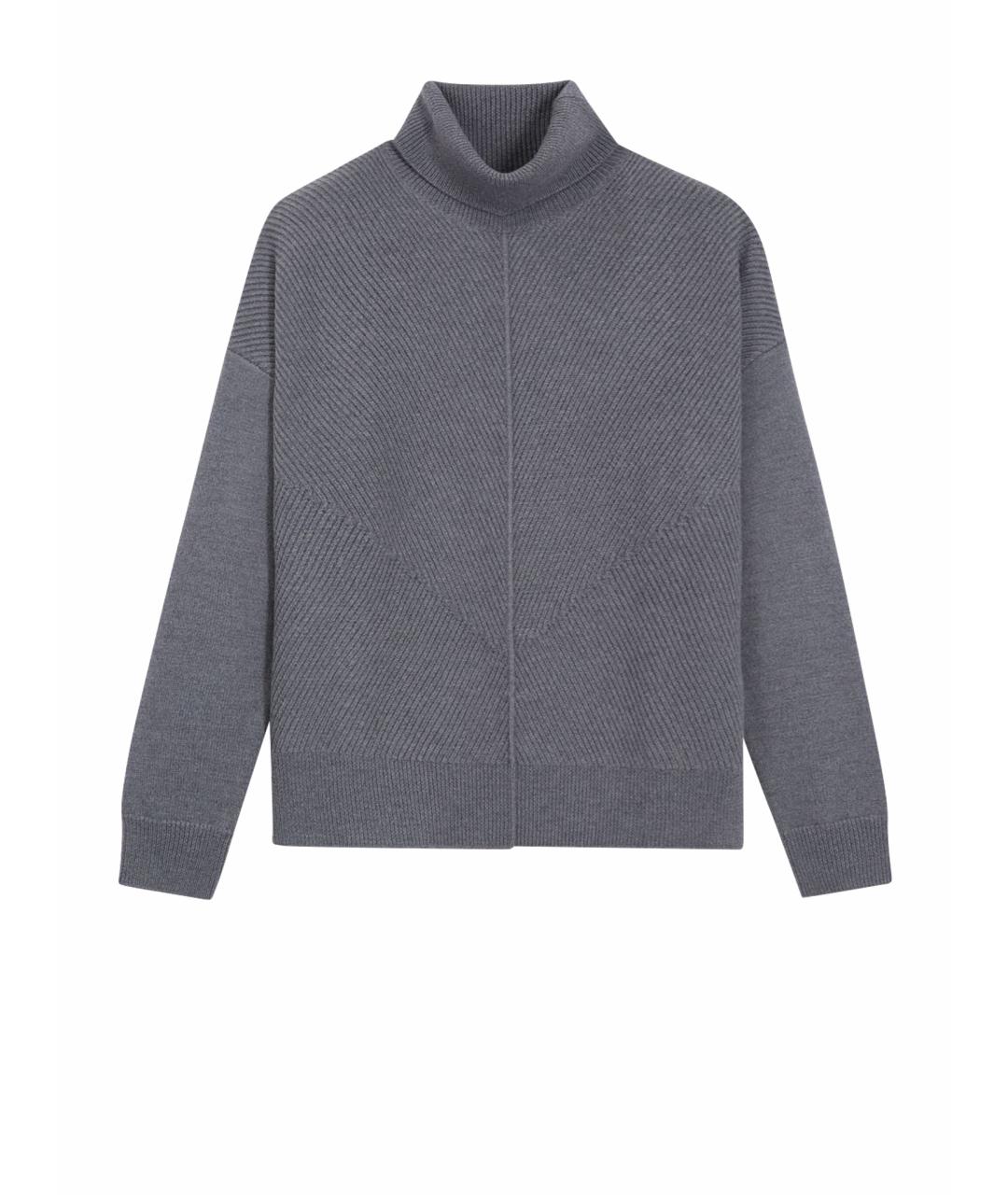 THE KOOPLES Серый шерстяной джемпер / свитер, фото 1