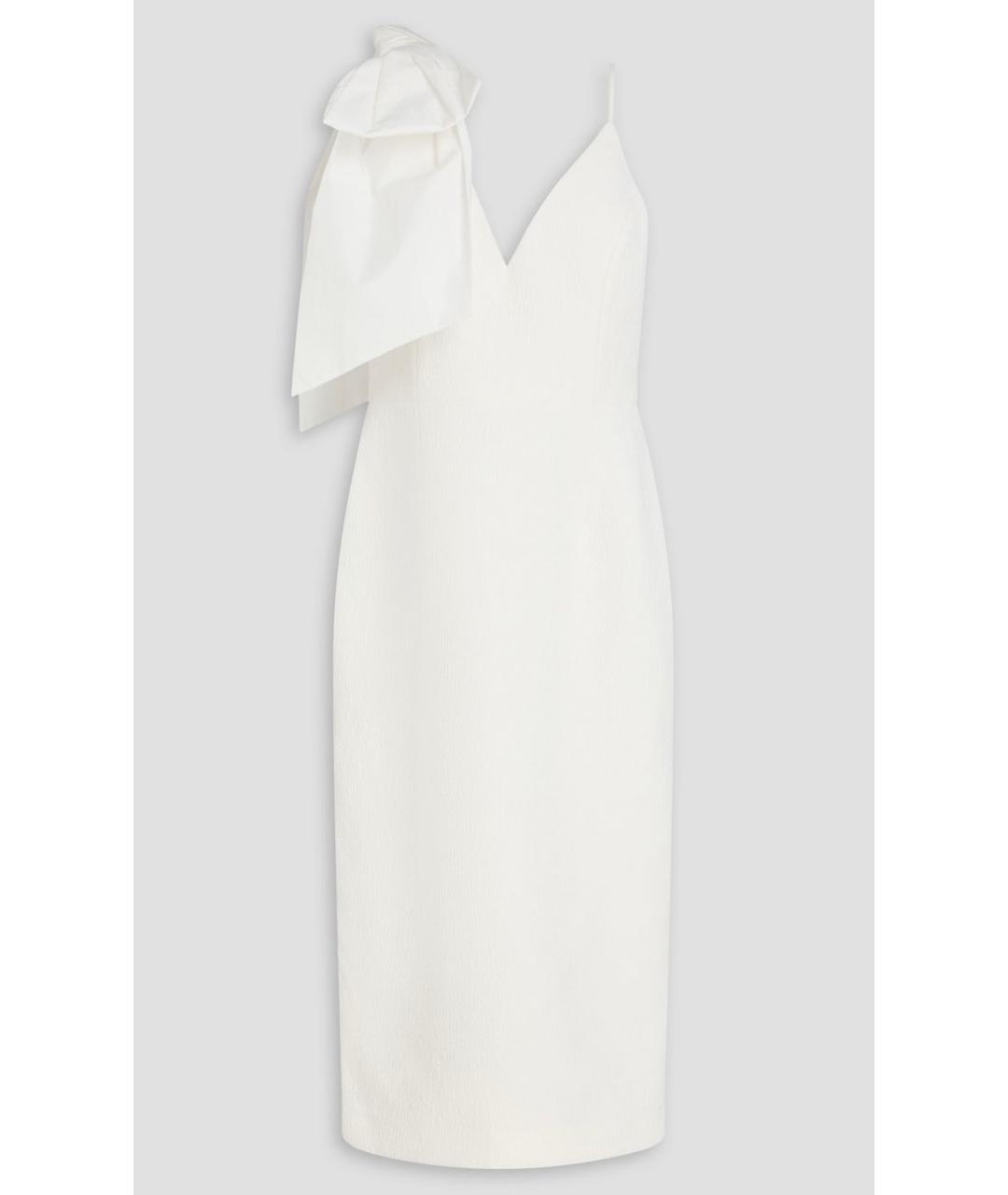 REBECCA VALLANCE Белое полиэстеровое коктейльное платье, фото 4