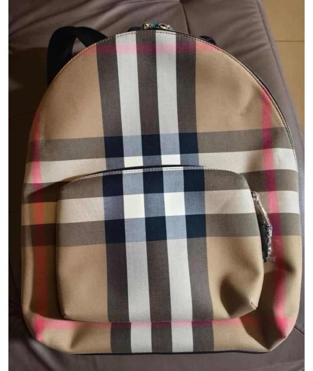 BURBERRY Коричневый рюкзак, фото 5