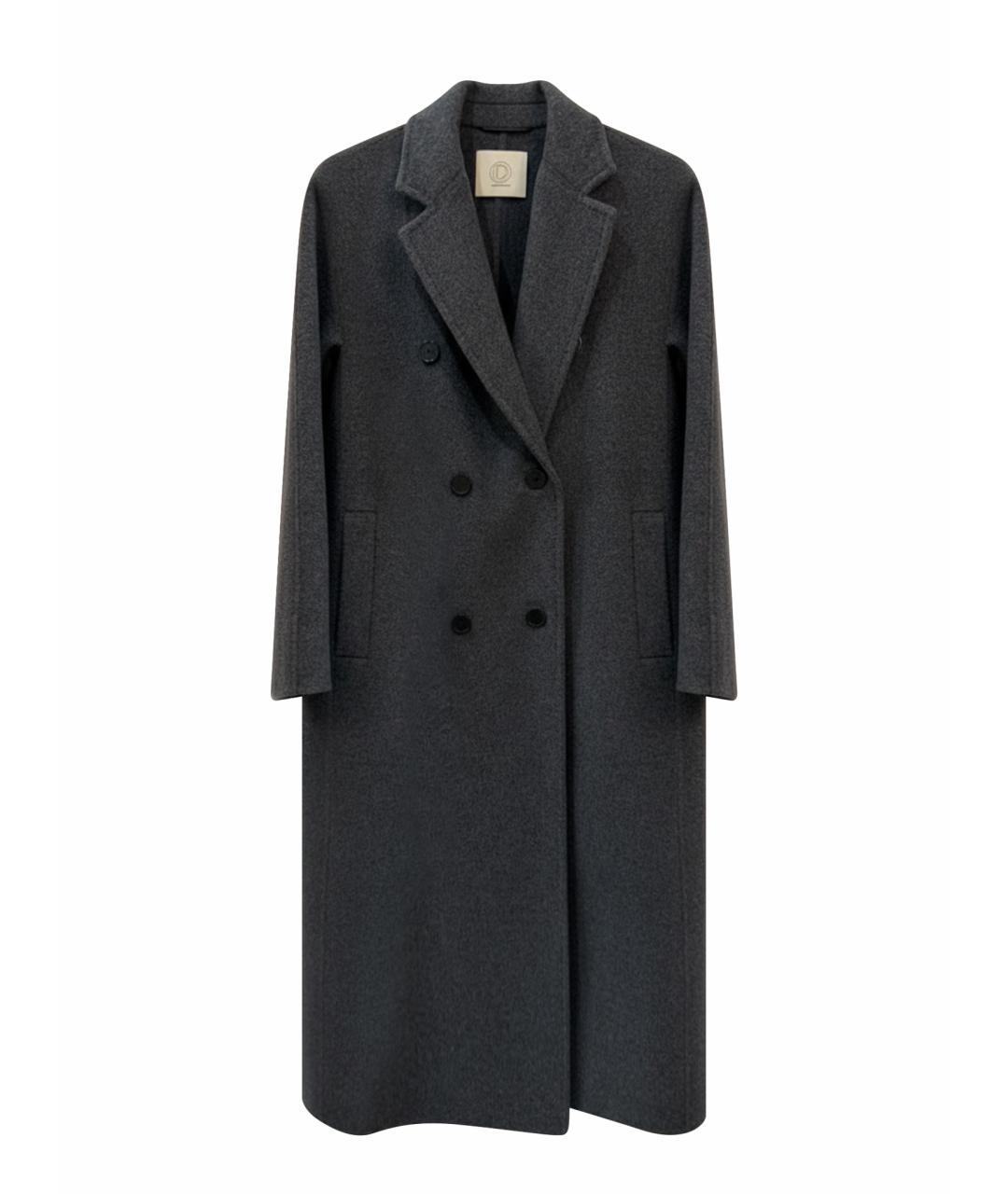 12 STOREEZ Антрацитовое шерстяное пальто, фото 1