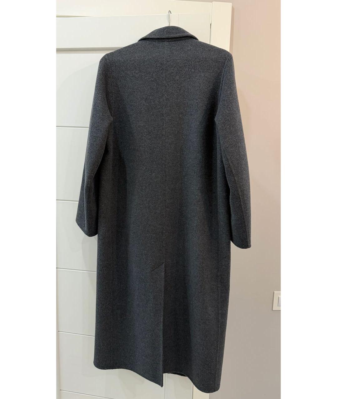 12 STOREEZ Антрацитовое шерстяное пальто, фото 2