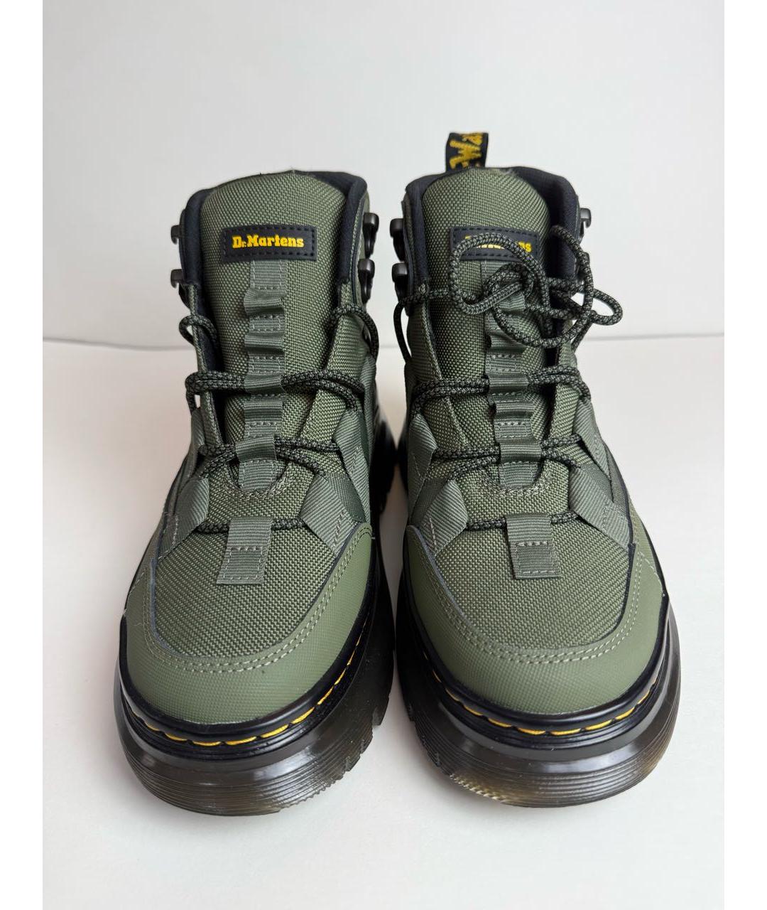 DR. MARTENS Хаки ботинки из экзотической кожи, фото 2