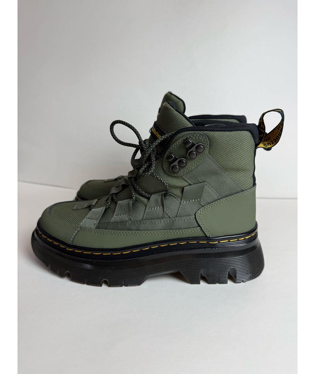 DR. MARTENS Хаки ботинки из экзотической кожи, фото 7