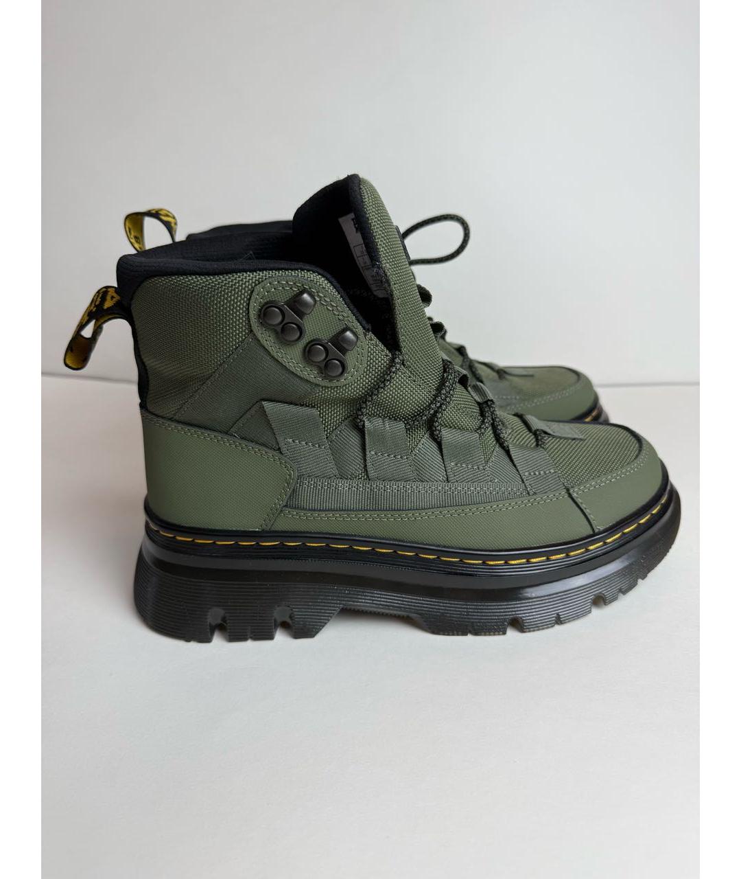 DR. MARTENS Хаки ботинки из экзотической кожи, фото 8